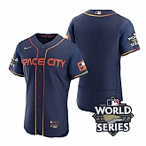 Astros Blank Navy Nike 2022 World Series City Connect Flexbase Jersey,baseball caps,new era cap wholesale,wholesale hats